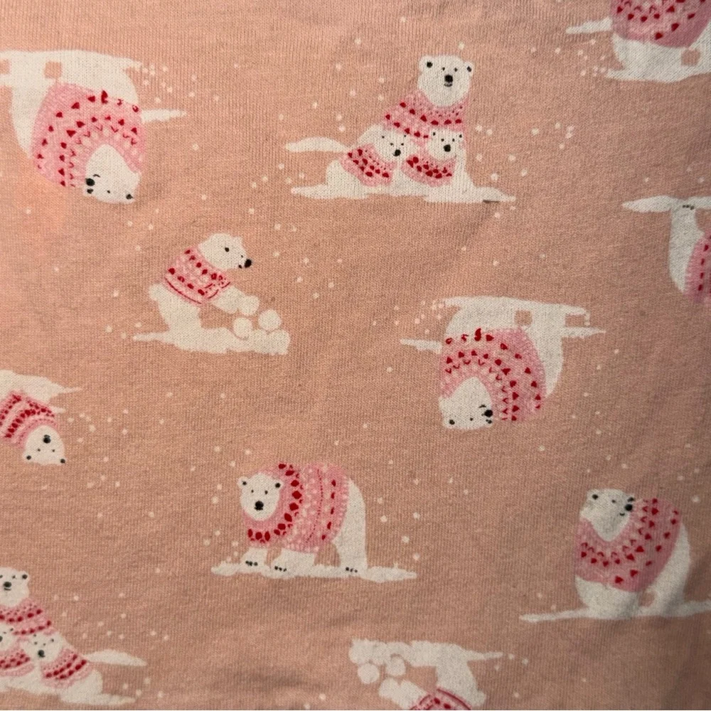 Old Navy Light Pink Kids Dress with Fun Print